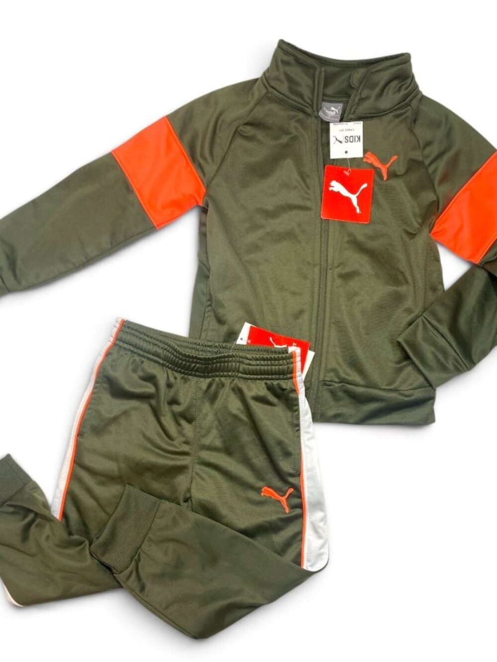Boy size 4 Puma Track Jacket & Pants Set NWT